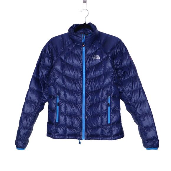 THE NORTH FACE Summit Series Super Diez Jacket Navy Puffer 800 Fill Women's S - Picture 1 of 9